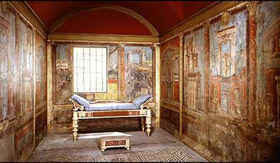 łóżko w starożytnym Rzymie - Historia łóżka, materaca