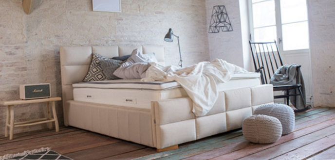 sypialnia w stylu minimalistycznym